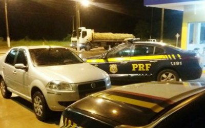Veículo “Finan” avaliado em mais de R$ 22 mil é apreendido pela PRF 