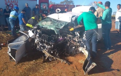 Criança morre em grave acidente na BR-262, na região de Três Lagoas 