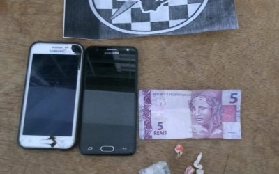 Adolescentes são detidos por tráfico de drogas no Jardim Imperial