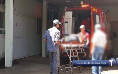 Mais um acidente na rodovia entre Ilha e Itapura