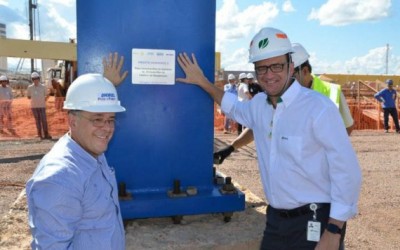 Fibria inicia montagem da estrutura da caldeira de recuperação da nova fábrica de Três Lagoas