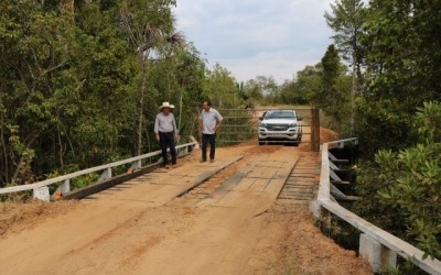 Estradas e pontes da zona rural passam por revitalizações
