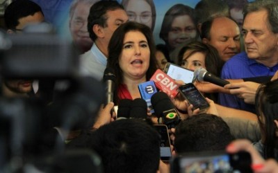 De última hora, Simone anuncia Harfouche na vice e aposta na fé