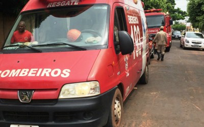 Suposto incêndio em residência mobiliza equipes do Corpo de Bombeiros 