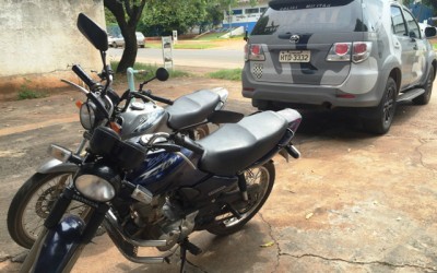 ROTAI recupera duas motos furtadas no Novo Oeste 