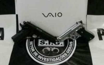 Pistola de delegada que foi furtada é recuperada pela SIG