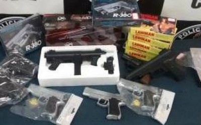 SIG realiza operação e apreende armas de brinquedos no Shopping Popular 