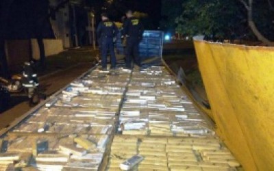 Três-lagoense é preso em Ponta Porã; 1.470 Kg de maconha foram apreendidos 