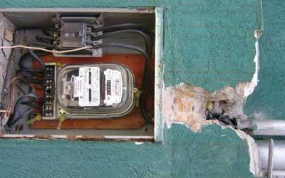 Após cumprir mandado de busca e apreensão, SIG descobre “Gato” de energia elétrica 