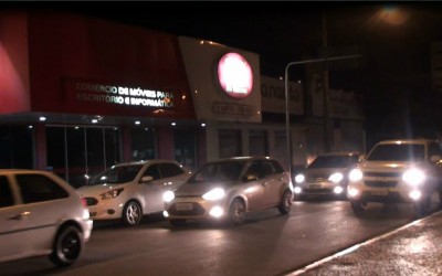 Carreata contra Lula e Dilma nas ruas de Três Lagoas