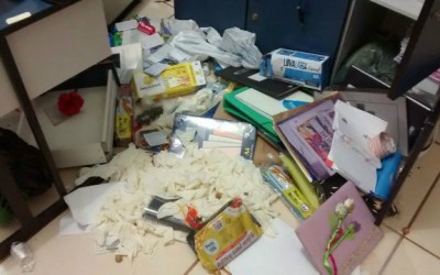 Escola Marlene de Noronha é alvo de bandidos