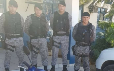 PM recupera moto e irmã da vítima agradece através das redes sociais