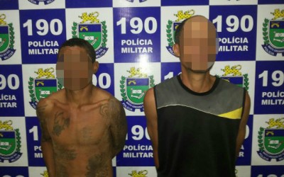 Polícia Militar prende acusado de trafico de drogas e usuário no bairro Vila Guanabara 
