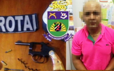 Ação conjunta da ROTAI e SIG prende suspeito de homicídio 