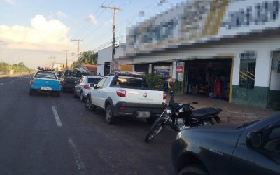 Polícia é chamada para atender ocorrência de furto em loja de ferragens 