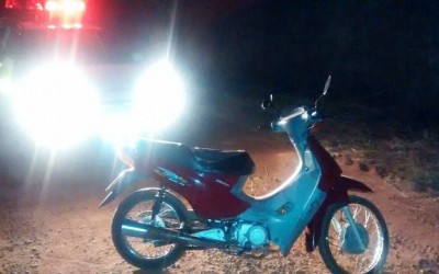 Rádio Patrulha recupera moto que foi furtada neste domingo em Três Lagoas 