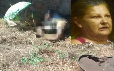 Mulher encontrada morta em terreno baldio estava desaparecida há dois dias 