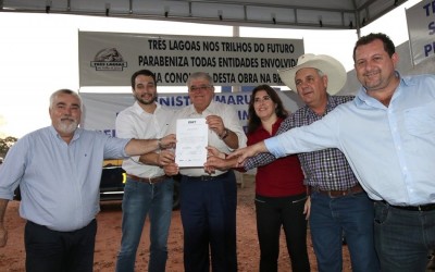 Assinatura da ordem de serviço para a revitalização da BR-262 é realizada