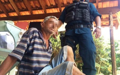  Moradores dão voz de prisão a andarilho que furtava residência na NOB 