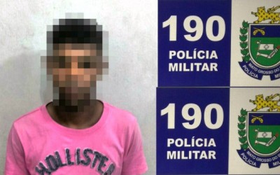 Policiais de Água Clara cumprem mandado de prisão contra jovem de 28 anos  