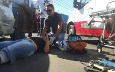 Vítima de acidente na Rua João Silva teria quebrado cinco costelas e um dente