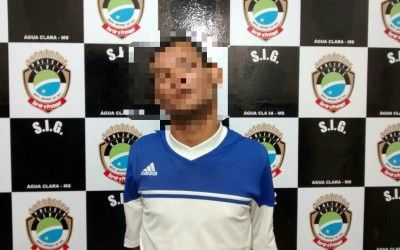 Foragido da capital é preso pela Polícia Militar de Água Clara-MS
