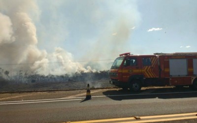 Bombeiros iniciam campanha de conscientização contra queimadas em Três Lagoas 