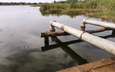 Bombas de casa de máquina da lagoa são furtadas e moradores temem por alagamentos na região 
