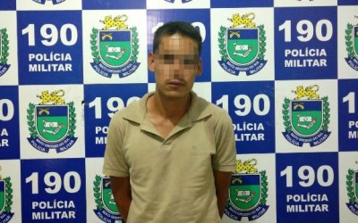 Pedreiro é preso na madrugada no bairro Jardim Novo Aeroporto 