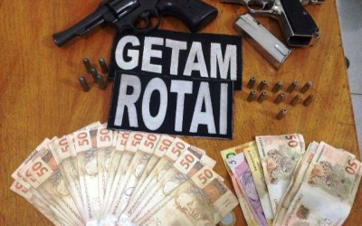 Rotai apreende arma e recaptura foragido da Justiça 