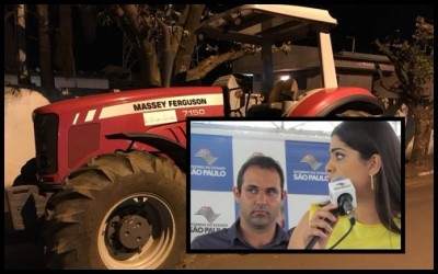 Polícia Civil prende namorado de prefeita usando trator da administração em Brasilândia-MS