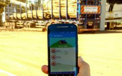 Eldorado Brasil automatiza operação de baldeio de madeira