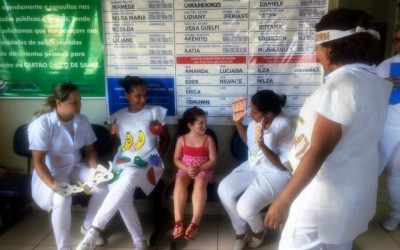 Crianças recebem atendimento especial na ESF Santa Rita