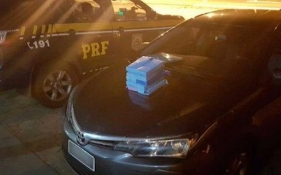 Traficante flagrado com 10 tabletes de droga receberia R$ 5 mil pelo transporte 