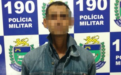 Homem fica nervoso com a presença da Polícia e acaba preso