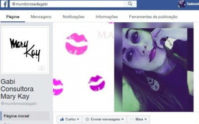 Apaixonada por produtos de beleza, jovem cria página na internet para divulgar produtos 