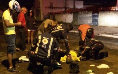 Buraco mal sinalizado causa dois acidentes graves, um deles com morte 