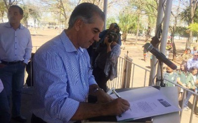 Governador autoriza obra de asfalto em Três Lagoas no valor de R$ 4,4 milhões