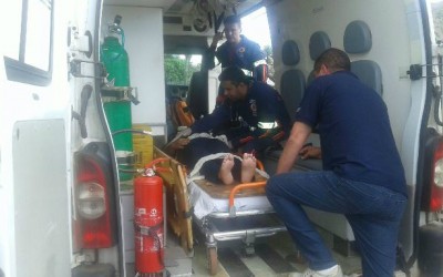 Acidente entre carro e moto mobiliza equipe do SAMU em Três Lagoas 