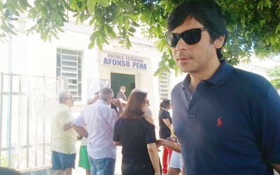 Vice prefeito de Três Lagoas, Paulo Salomão vota na manhã deste domingo