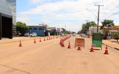 Obras da Avenida Clodoaldo Garcia são iniciadas pela Prefeitura de Três Lagoas