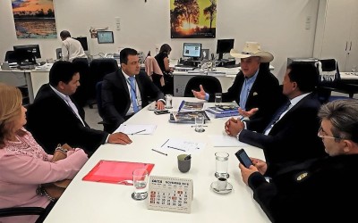 Em Brasília, prefeito discute a liberação de R$ 52 milhões e continuidade de obras