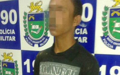 Adolescente que praticou roubo em loja de brindes é apreendido 