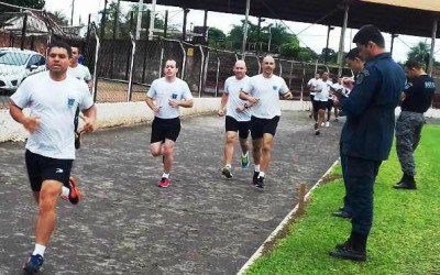 Polícia Militar realiza 1º teste de aptidão física do ano
