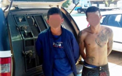 Após tentativa de furto, “amigos do crime” são presos em bar na Avenida Clodoaldo Garcia  