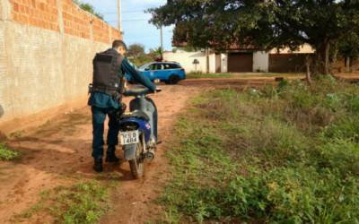 Honda Biz furtada no Novo Oeste é recuperada pela Polícia Militar 