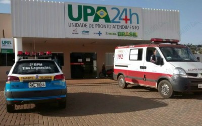 Funcionário de “troca tudo” reage a assalto e é baleado em plena luz do dia 