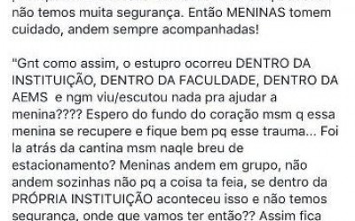 Polícia Civil investiga suposto estupro em faculdade e notícia pode ser boato