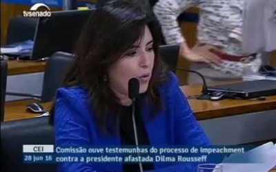 “Dilma foi omissa com consciência e praticou crime de responsabilidade”, diz Simone Tebet