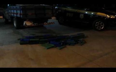 PRF intercepta quase 150 kg de maconha durante fiscalização em Três Lagoas/MS